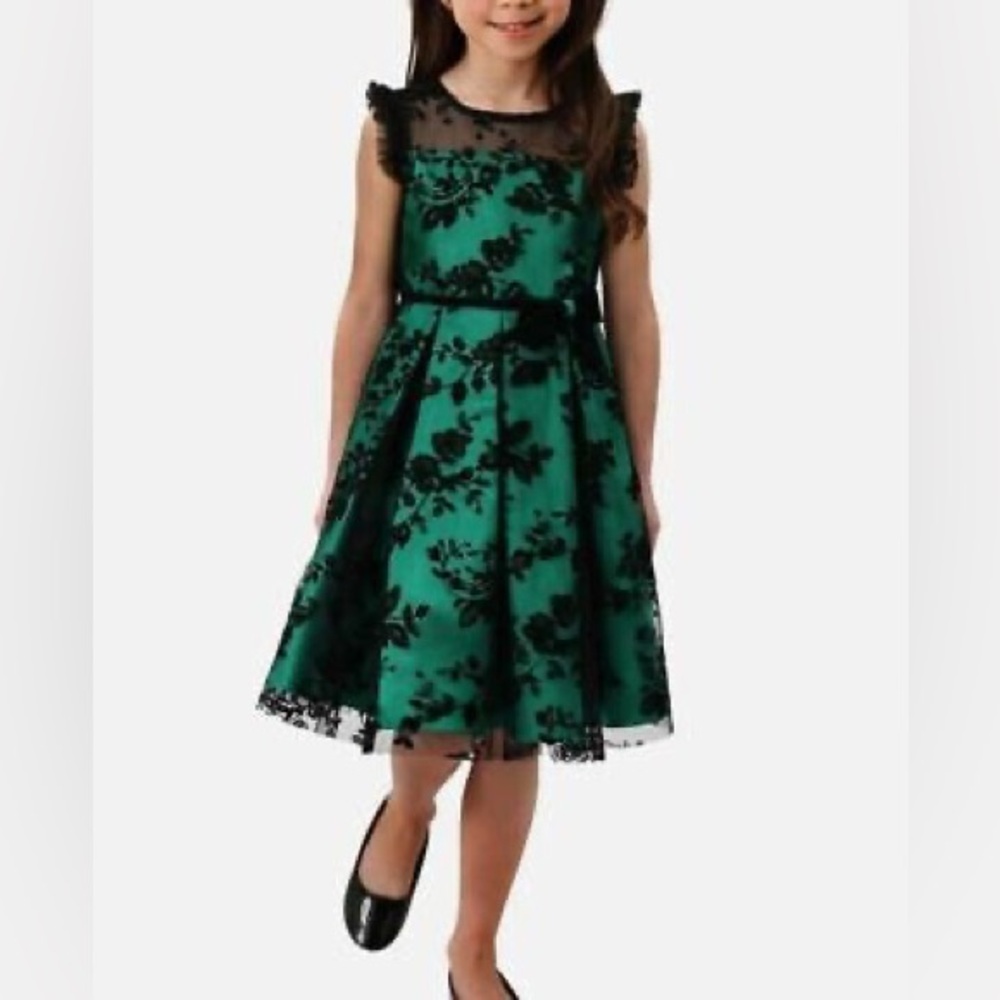 Jona Michelle green dress